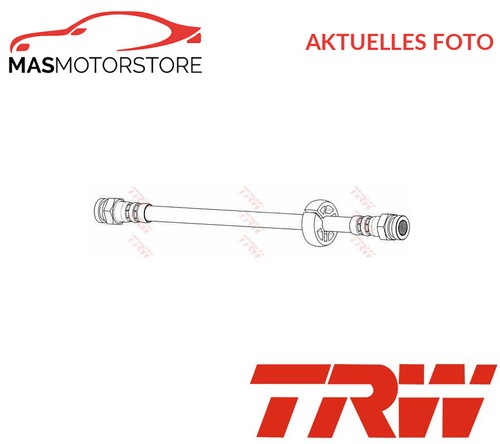 Brake hose line rear - brake,