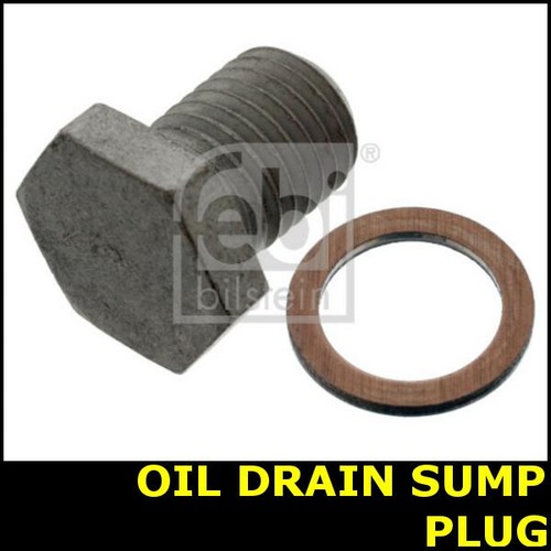 Oil drain sump plug - drain, fits