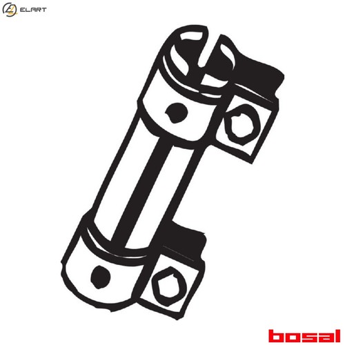 Pipe connector exhaust system - connector,