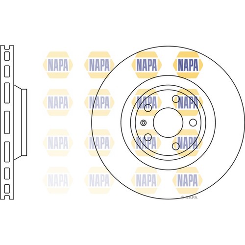 Brake discs vented for audi - 2x,