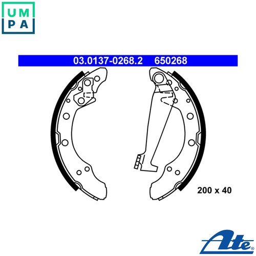 Brake shoe set - brake,