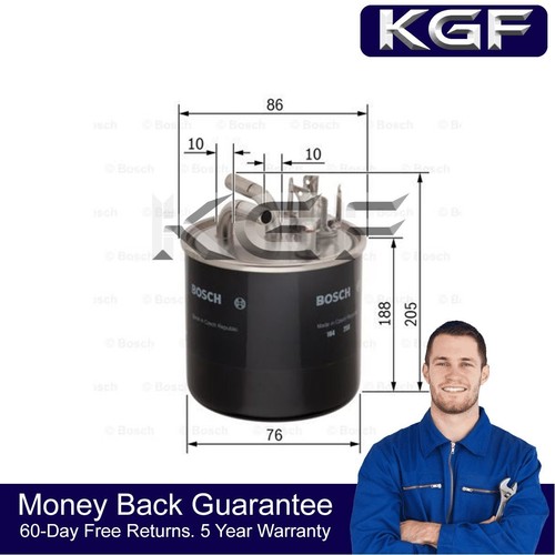 Kgf fuel filter - filter, fits