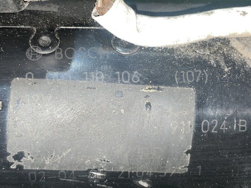 0001110106 starter motor